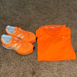 Nike Vibrant Orange Sports Ensemble